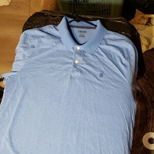 IZOD Men's Blue Polo Shirt